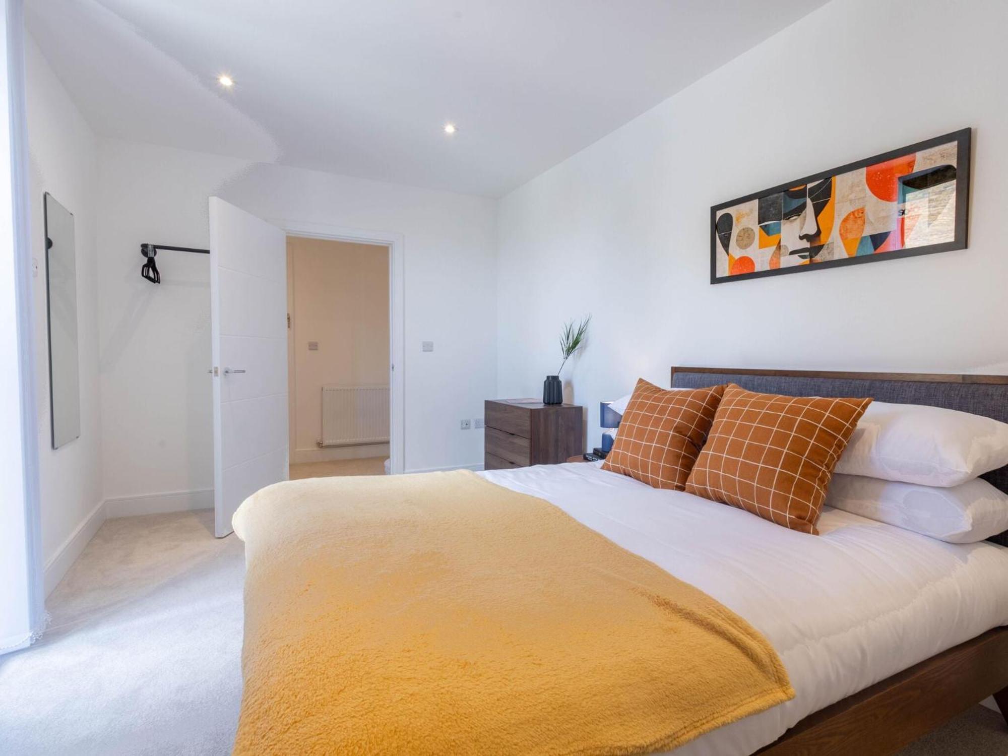 Modern Apartments With Balcony In Merton Near Wimbledon By Sojo Stay Митчам Экстерьер фото